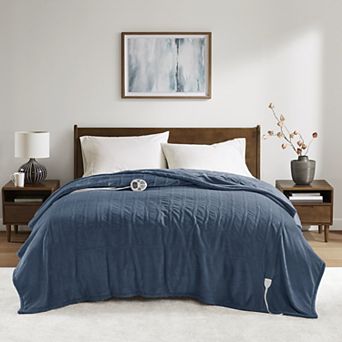 Cuddl Duds® Heated Plush Bed Blanket
