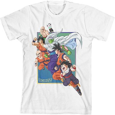 Boys 8-20 Bioworld Dragon Ball Z Short Sleeve Crewneck Graphic Tee 4-Pack