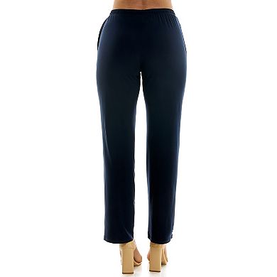 Women's Nina Leonard Classic Drawstring Pant