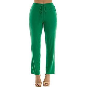 Women's Nina Leonard Classic Drawstring Pant