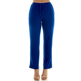 Women's Nina Leonard Classic Drawstring Pant