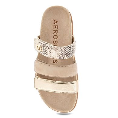 Aerosoles Lee Women's Leather Slide Sandals