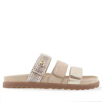 Aerosoles Lee Women's Leather Slide Sandals