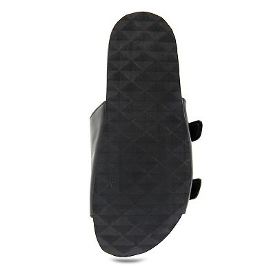 Aerosoles Link Women's Leather Slide Sandals
