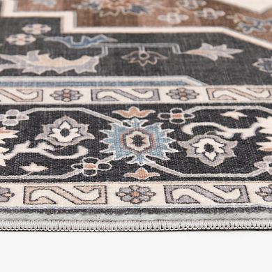 Sonoma Goods For Life® Dream Step Medallion Border Area Rug