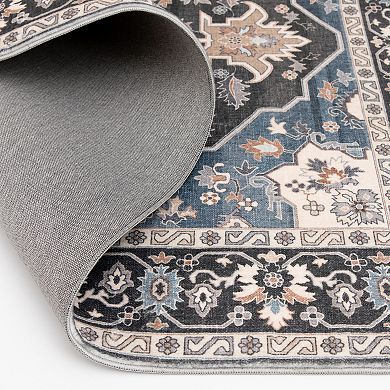 Sonoma Goods For Life® Dream Step Medallion Border Area Rug