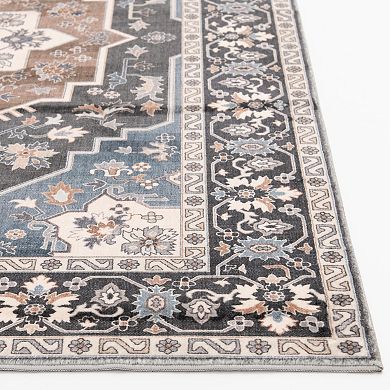 Sonoma Goods For Life® Dream Step Medallion Border Area Rug