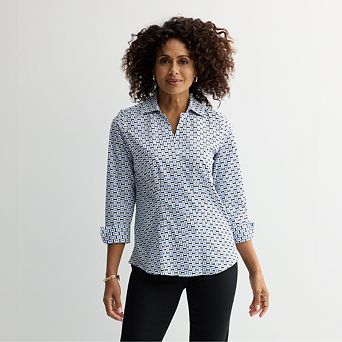 Petite Croft & Barrow® Tailored Shirt