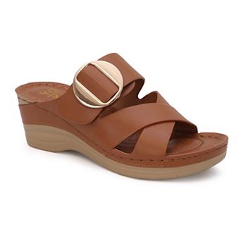 Yoki Irena Women's Wedge Sandals