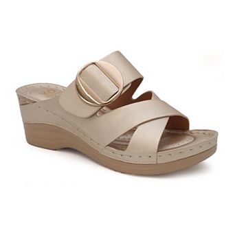 Yoki Irena Women's Wedge Sandals