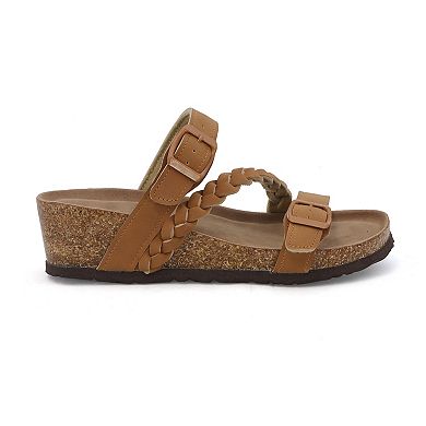 Yoki Lorayn-02 Women's Braid Strap Sandals