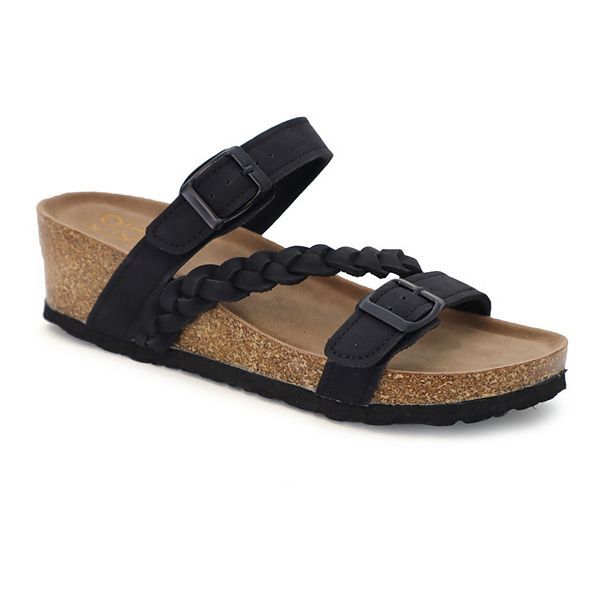 Yoki Lorayn-02 Women's Braid Strap Sandals