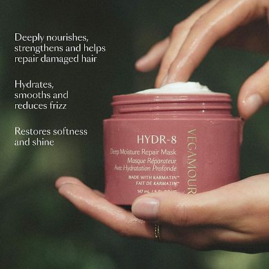 HYDR-8 Deep Moisture Repair Mask for Dry, Damaged Hair