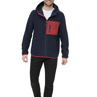 Men's Tommy Hilfiger Fleece Hooded Jacket