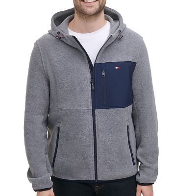 Tommy Hilfiger Men Fleece Pullover Hoodie Jacket SZ: XL outlet