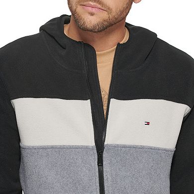 Men's Tommy Hilfiger Fleece Colorblock Hooded Jacket