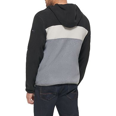 Men's Tommy Hilfiger Fleece Colorblock Hooded Jacket