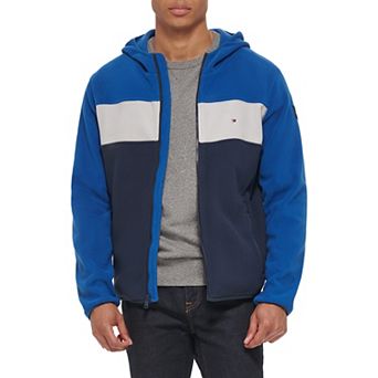 Men's Tommy Hilfiger Fleece Colorblock Hooded Jacket