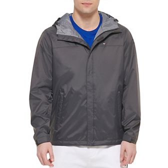 Big & Tall Tommy Hilfiger Hooded Rain Jacket