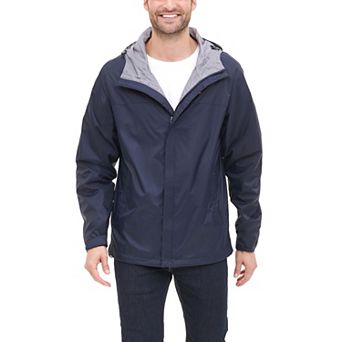 Big & Tall Tommy Hilfiger Hooded Rain Jacket