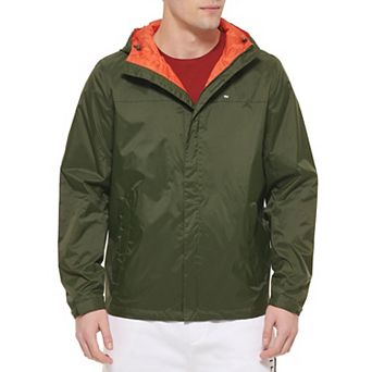 Big & Tall Tommy Hilfiger Hooded Rain Jacket