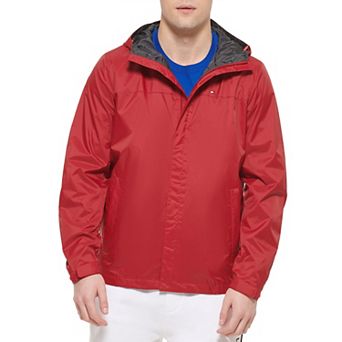 Big & Tall Tommy Hilfiger Hooded Rain Jacket