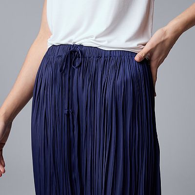 Women's Simply Vera Vera Wang Crinkle Skirt