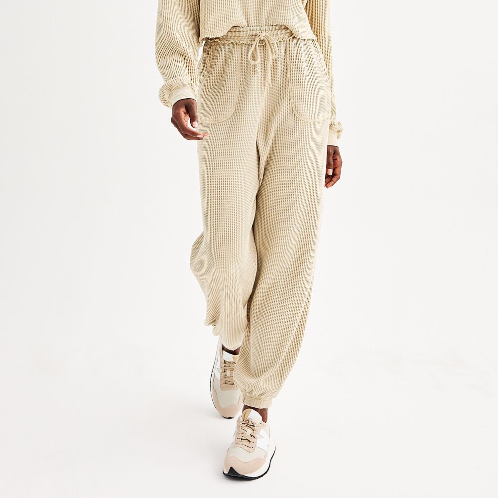 Juniors' SO® Waffle Joggers