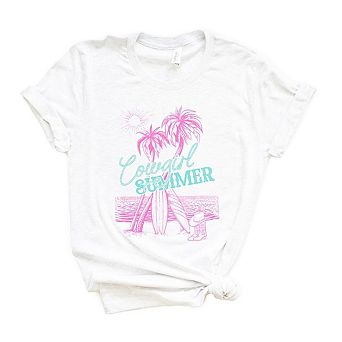 Cowgirl Summer Short Sleeve Graphic Tee
