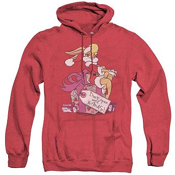 Looney Tunes Lola Present Adult Heather Hoodie