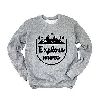 Explore More Mountain Sweatshirt