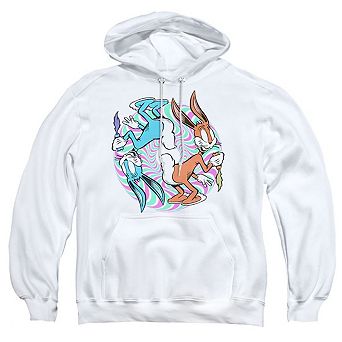 Looney Tunes Wacky Wabbit Adult Pull Over Hoodie