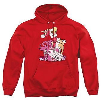 Looney Tunes Lola Present Adult Pull Over Hoodie