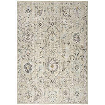 Nourison Oushak Home Vintage Floral Indoor Rug