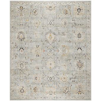 Nourison Oushak Home Vintage Floral Indoor Rug
