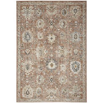 Nourison Oushak Home Vintage Floral Indoor Rug