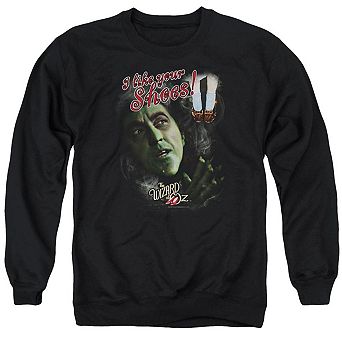 Wizard Of Oz I Like Your Shoes Adult Crewneck Sweatshirt