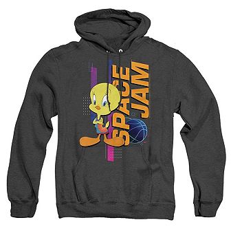 Space Jam 2 Tweety Standing Adult Heather Hoodie