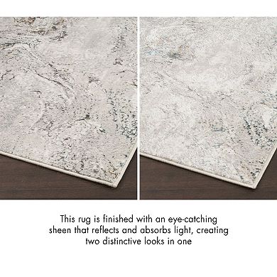 Nourison Glam Abstract Texture Indoor Area Rug