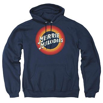 Looney Tunes Merrie Logo Adult Pull Over Hoodie