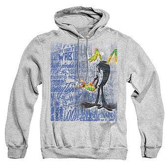 Looney Tunes Graffiti Duck Adult Pull Over Hoodie