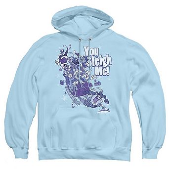 Looney Tunes You Sleigh Me Adult Pull Over Hoodie