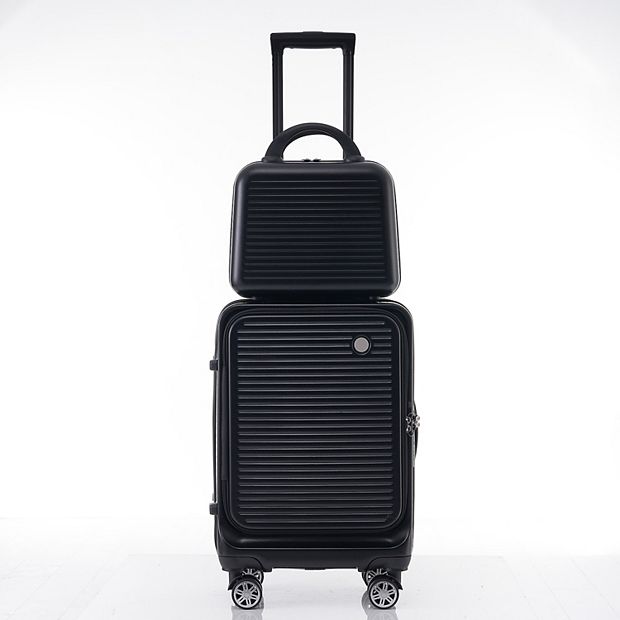 Merax Carry on Luggage 20 Inch Front Open Luggage Lightweight Suitcase
