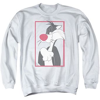 Looney Tunes Sylvester Adult Crewneck Sweatshirt