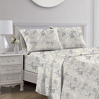 Darby Organic Luxurious Premium Cotton Ultra Soft Printed Sheet Set