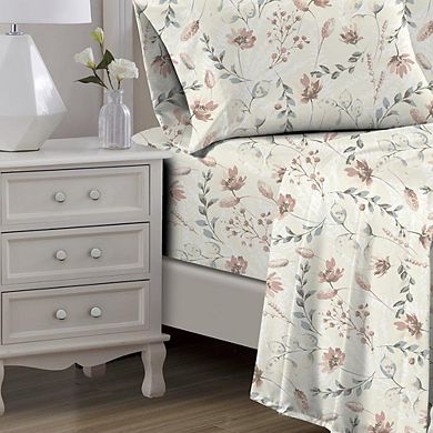 Petals Luxurious Premium Organic Cotton Ultra Soft Printed Sheet Set