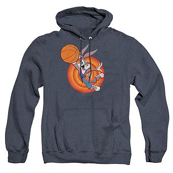 Space Jam 2 Bugs Slam Adult Heather Hoodie