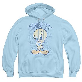 Looney Tunes Tweety Fade Adult Pull Over Hoodie
