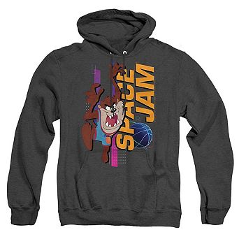 Space Jam 2 Taz Standing Adult Heather Hoodie
