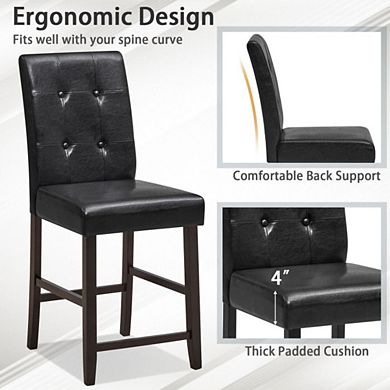 Hivvago Set Of 2 Bar Stools